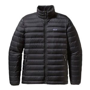 Patagonia Men's Black Down Sweater Puffer Jacket | Size XL